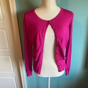 Maurices Magenta Cardigan